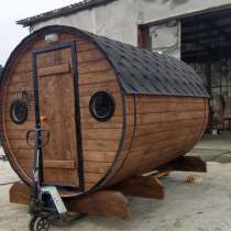 Баня бочка 4 м перевозная, в Владивостоке