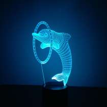 Светодиодный 3Д ночник, в Череповце