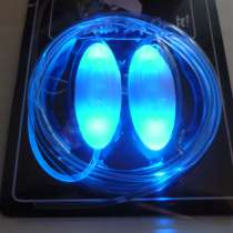 Светящиеся шнурки с LED подсветкой, в Новосибирске