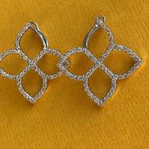 Продаются золотые серьги Роберто Коин, в г.Бишкек