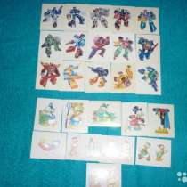 Наклейки TransFormers Generation 2. Panini Редкие, в Москве