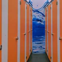 Система сантехнических туалетных перегородок HPL 12 мм, в Москве