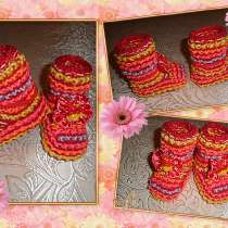 Пинетки вязаные для малышей, в Самаре