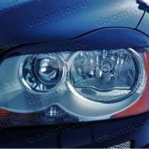 Накладки на фары Volvo XC90, чёрные, в Москве