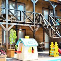 Двухуровневый дачный дом 407 кв. м на берегу Черного моря, в Саках