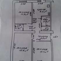 Квартира трёшка, в г.Гомель
