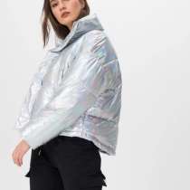 Перламутровая куртка с воротником-стойка, в Перми