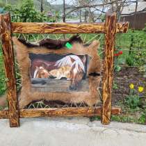 Картины на шкурах Шкуры Коров Ковер, в Москве