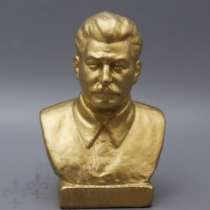 Бюст И.В.Сталина, Гжель, 1930-е годы, в Москве