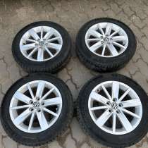 Диски Tosa r15 5x100 оригинал polo rapi fabia с резиной, в Москве