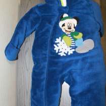 Утепленный комбинезон на 6 мес. НОВЫЙ!, в Москве