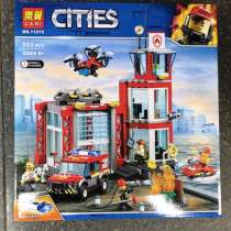 Конструктор Lari City 11215 Пожарное Депо, в г.Алматы