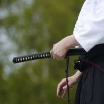 Тренировки Кобудо - Тэнсин Сёдэн Катори Синто Рю в Праге, в г.Прага