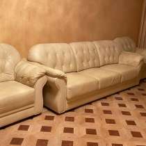 Кожа Люкс Диван и Кресла Валенсия-2, в Саратове