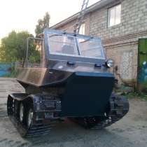 Гусеничный вездеход, в Москве