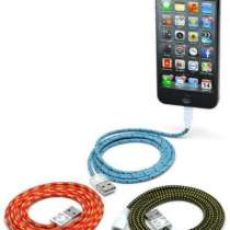 Плетеный каб. iPhone-USB, в Хабаровске