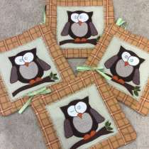 Сидушки на стулья «Совушки», в Омске