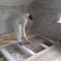 Утепление домов, ангаров эковатой, в Геленджике