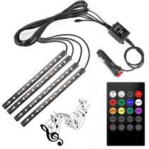 RGB подсветка ног и салона авто 4 модуля 48 led, в Екатеринбурге