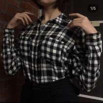 Белая рубашка в клетку, в Санкт-Петербурге