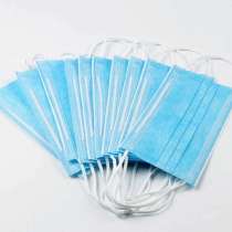 Маски медицинские трёхслойные, в Москве