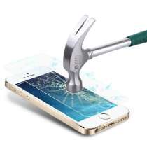 Стекло, протектор экрана 0.26мм для iPhone 5, 5s, в Белово