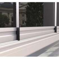 Безрамное раздвижное остекление, в Москве