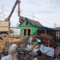 Снос - демонтаж дома, гаража, сарая, бани, строения; Вывоз м, в Костроме