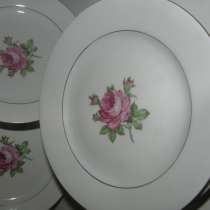 Тарелки из сервиза. KAHLA Столового " Роза", в Москве