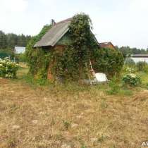 Участок 8 сот. и строение - домик 3х4 м. в пос. Курилово, в Серпухове