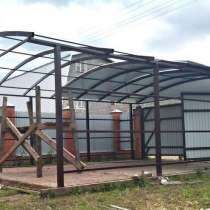 Навесы металлические сварные, кованные, в Москве