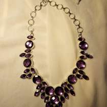 КОЛЬЕ АМЕТИСТ В СЕРЕБРЕ, в Екатеринбурге