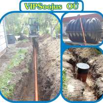 Биоочиститель и накопительная ёмкость, в г.Йыхви