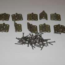 Петли для дверей шкафа с шурупами, в Москве