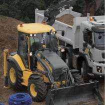 Вывоз снега, услуги экскаватора-погрузчика (Volvo, Камаз), в Новосибирске