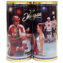 Банка пиво барное ЖИГУЛИ "Хоккеист-, в Москве