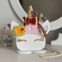 Подставка для резинок Единорог, в Москве