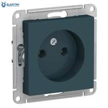 Розетка без заземления, 16А, механизм, ИЗУМРУД, в г.Лондон