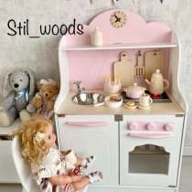 Детская кухня игровая с электронной плитой, в Москве