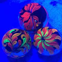 Роспись новогодних шаров, в Москве