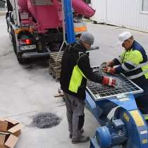 Транспорт пнеуматыкзнй и фрагментация железобетонной армату, в г.Познань