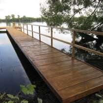 Строительство причалов, в Кимре