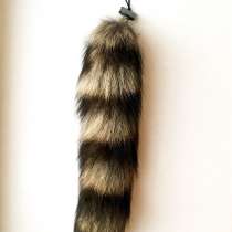 Хвост-брелок из натурального енота, в Самаре