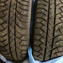 Шины Bridgestone r16 215/60 зима шипованые, в Люберцы