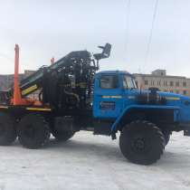 Лесовоз Урал с гидроманипулятором ПФ-81С. В наличии. Новый, в Красноярске