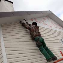 Монтаж сайдинга, вагонки, блок-хауса, в Владимире