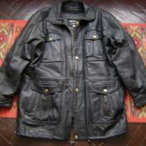 Мужская куртка. На подкладке. С зимней подстёжкой. Кожан, в Санкт-Петербурге