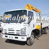 Кран-манипулятор Isuzu (Исузу) с КМУ XCMG 5 тонн, 11,2 метра, в Москве