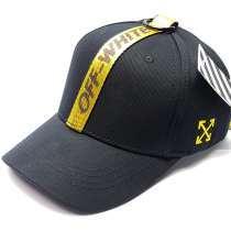 Бейсболка кепка Off White (черный), в Москве