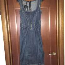 Платье новое Dolce&Gabbana Италия S 42 44 джинсовый сарафан, в Москве